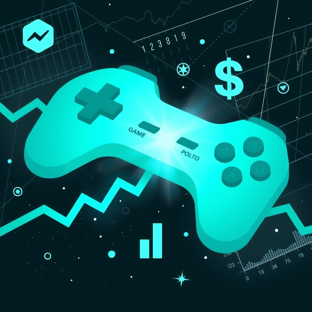 Interfaz de gaming fusionada con finanzas